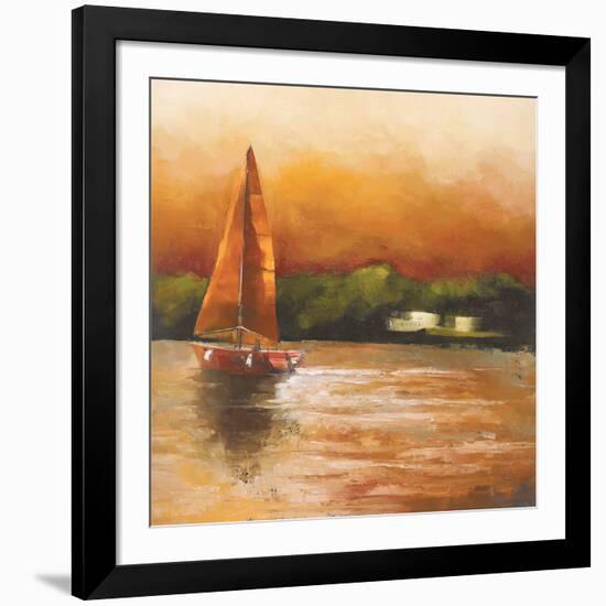 Majorcan Sail I-Adam Rogers-Framed Art Print