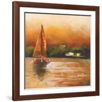 Majorcan Sail I-Adam Rogers-Framed Art Print