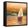 Majorcan Sail II-Adam Rogers-Framed Stretched Canvas