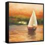 Majorcan Sail II-Adam Rogers-Framed Stretched Canvas
