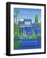 Majorelle Gardens, Marrakech, 1996-Larry Smart-Framed Giclee Print