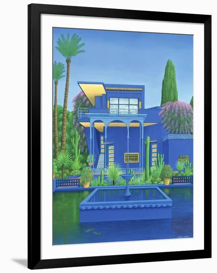 Majorelle Gardens, Marrakech, 1996-Larry Smart-Framed Giclee Print