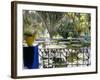 Majorelle Gardens, Marrakech (Marrakesh), Morocco, North Africa, Africa-Bruno Morandi-Framed Photographic Print