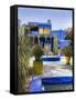 Majorelle Gardens, Marrakech, Morocco, North Africa, Africa-Charles Bowman-Framed Stretched Canvas