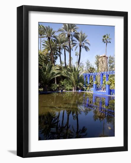 Majorelle Gardens, Marrakesh, Morocco, North Africa, Africa-Frank Fell-Framed Photographic Print