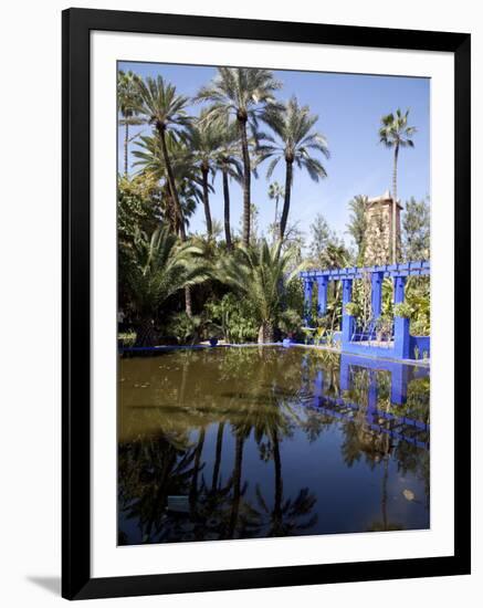 Majorelle Gardens, Marrakesh, Morocco, North Africa, Africa-Frank Fell-Framed Photographic Print