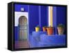 Majorelle Gardens, Marrakesh, Morocco, North Africa, Africa-Frank Fell-Framed Stretched Canvas