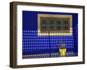 Majorelle Gardens, Marrakesh, Morocco, North Africa, Africa-Frank Fell-Framed Photographic Print