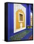 Majorelle Gardens, Marrakesh, Morocco, North Africa-Gavin Hellier-Framed Stretched Canvas