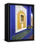 Majorelle Gardens, Marrakesh, Morocco, North Africa-Gavin Hellier-Framed Stretched Canvas