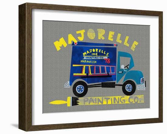 Majorelle Painting Co-null-Framed Giclee Print