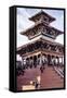 Maju Deval Temple, Durbar Square, UNESCO World Heritage Site, Kathmandu, Nepal, Asia-Andrew Taylor-Framed Stretched Canvas