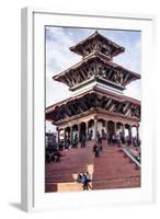 Maju Deval Temple, Durbar Square, UNESCO World Heritage Site, Kathmandu, Nepal, Asia-Andrew Taylor-Framed Photographic Print