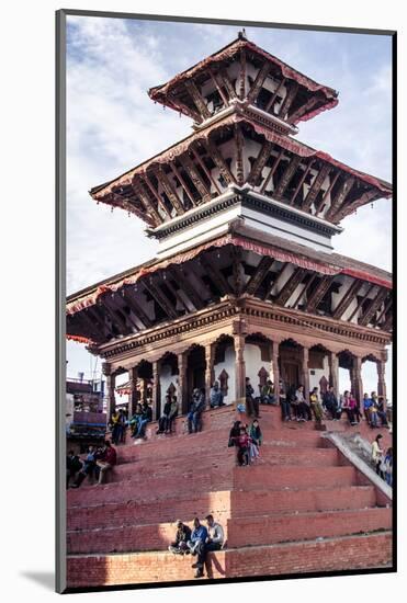 Maju Deval Temple, Durbar Square, UNESCO World Heritage Site, Kathmandu, Nepal, Asia-Andrew Taylor-Mounted Photographic Print