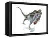 Majungasaurus Dinosaur, Artwork-null-Framed Stretched Canvas