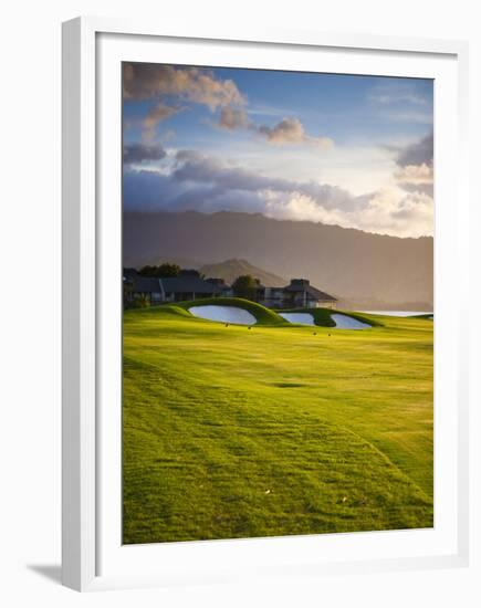 Makai Golf Course, Kauai, Hawaii, USA-Micah Wright-Framed Premium Photographic Print