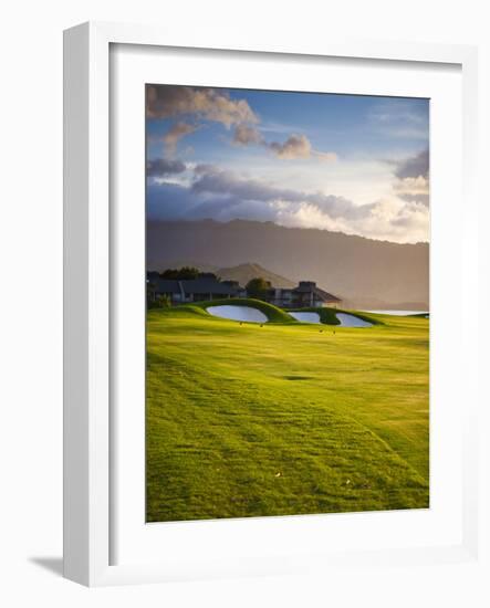 Makai Golf Course, Kauai, Hawaii, USA-Micah Wright-Framed Photographic Print