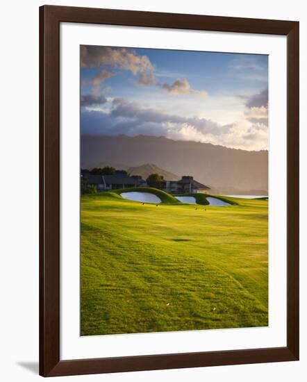 Makai Golf Course, Kauai, Hawaii, USA-Micah Wright-Framed Photographic Print