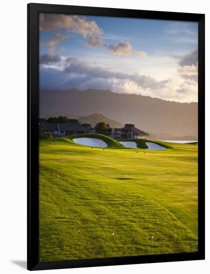 Makai Golf Course, Kauai, Hawaii, USA-Micah Wright-Framed Photographic Print