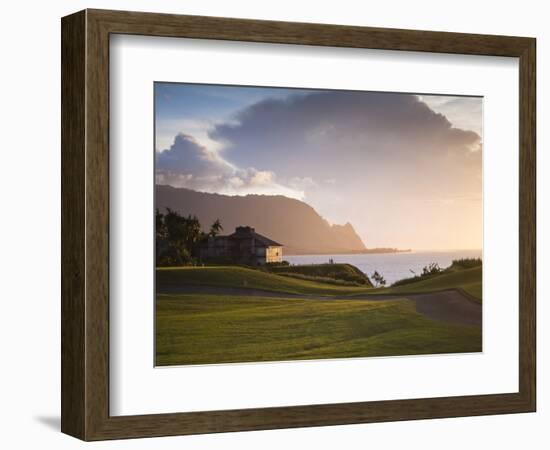 Makai Golf Course, Kauai, Hawaii, USA-Micah Wright-Framed Photographic Print