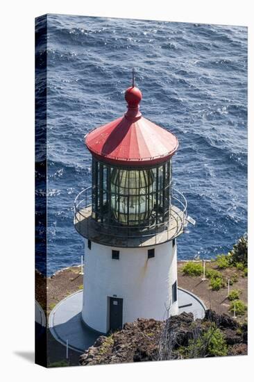 Makapu'U Point Lighthouse, Oahu, Hawaii, United States of America, Pacific-Michael DeFreitas-Stretched Canvas