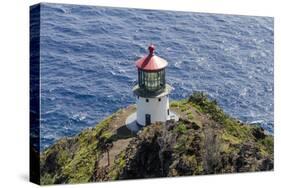 Makapu'U Point Lighthouse, Oahu, Hawaii-Michael DeFreitas-Stretched Canvas