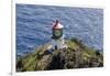 Makapu'U Point Lighthouse, Oahu, Hawaii-Michael DeFreitas-Framed Premium Photographic Print