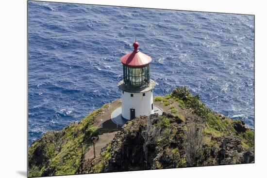 Makapu'U Point Lighthouse, Oahu, Hawaii-Michael DeFreitas-Mounted Premium Photographic Print