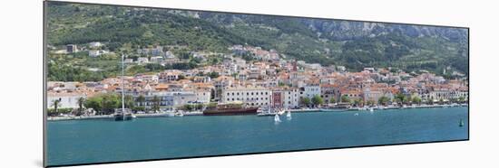 Makarska, Biokovo Mountain, Makarska Riviera, Dalmatia, Croatia, Europe-Markus Lange-Mounted Photographic Print