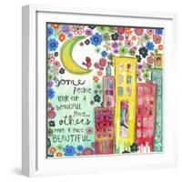 Make a Place Beautiful-Jennifer McCully-Framed Giclee Print