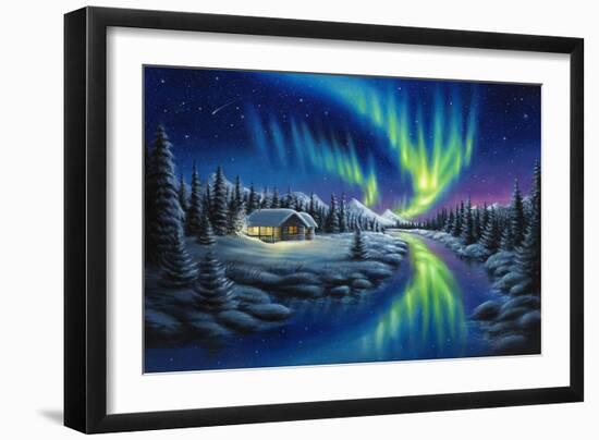 Make a Wish-Chuck Black-Framed Giclee Print