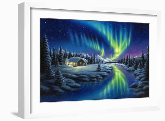 Make a Wish-Chuck Black-Framed Giclee Print