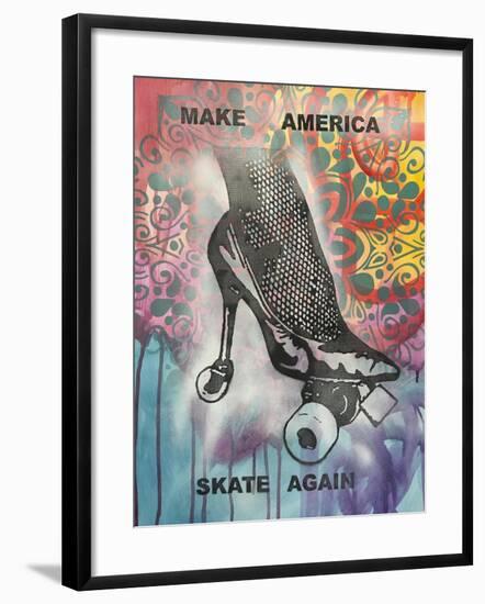 Make America Skate Again-Dean Russo-Framed Giclee Print