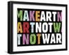 Make Art Not War-Erin Clark-Framed Giclee Print