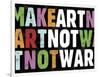 Make Art Not War-Erin Clark-Framed Giclee Print