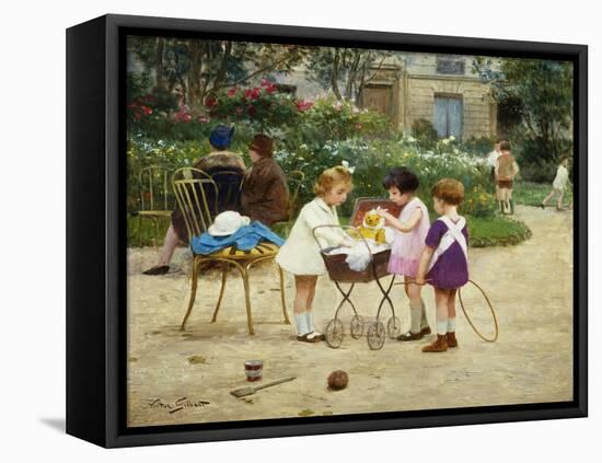 Make Believe-Victor Gabriel Gilbert-Framed Stretched Canvas