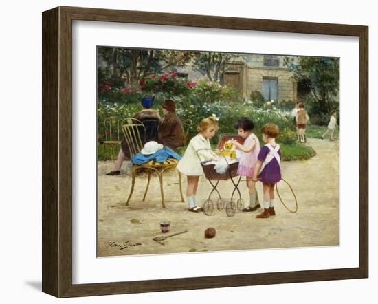 Make Believe-Victor Gabriel Gilbert-Framed Giclee Print