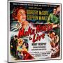Make Haste to Live, Top from Left: Dorothy Mcguire, Stephen Mcnally, 1954-null-Mounted Art Print