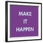 Make It Happen-Tom Frazier-Framed Giclee Print