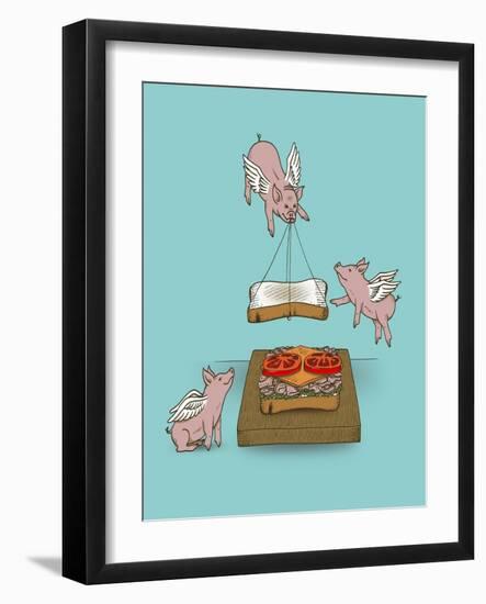 Make Me a Sandwich-Steven Wilson-Framed Giclee Print