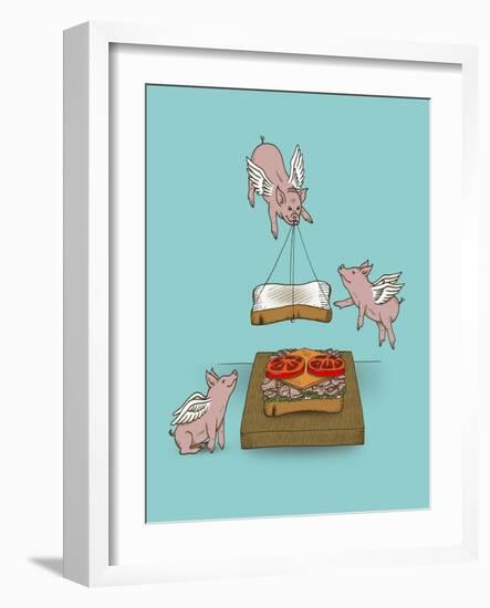 Make Me a Sandwich-Steven Wilson-Framed Giclee Print