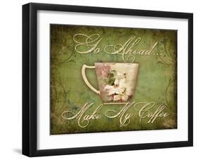 Make My Coffee-Kate Ward Thacker-Framed Giclee Print