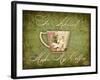 Make My Coffee-Kate Ward Thacker-Framed Giclee Print