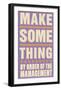 Make Something-John Golden-Framed Art Print