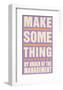 Make Something-John Golden-Framed Art Print