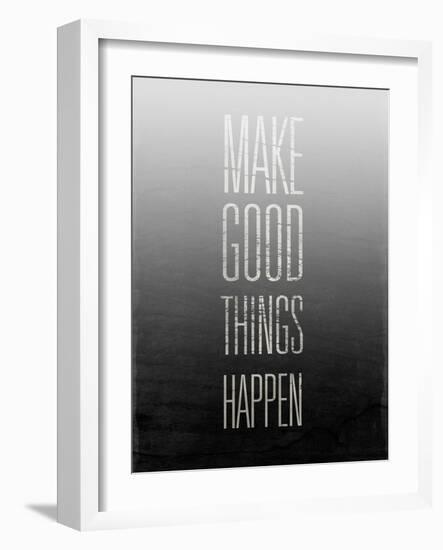 Make Things Happen-null-Framed Art Print