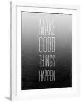 Make Things Happen-null-Framed Art Print