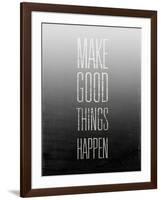 Make Things Happen-null-Framed Art Print