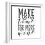 Make Time for More Wine-Sd Graphics Studio-Framed Art Print