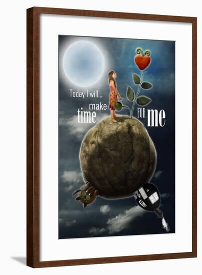 Make Time-Carrie Webster-Framed Giclee Print